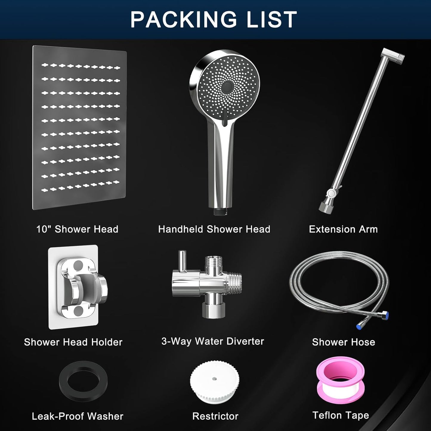 LUVA SHOWER HEAD LS-201