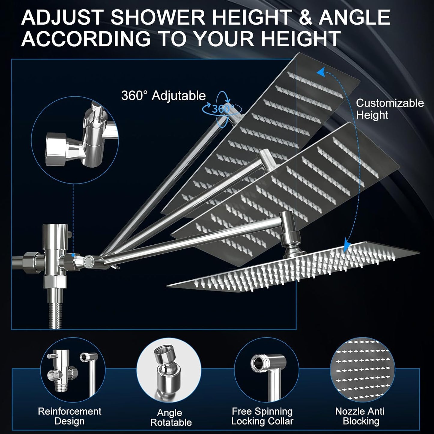 LUVA SHOWER HEAD LS-201